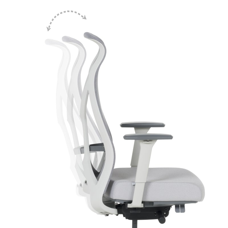 Ергономичен офис стол Carmen Saron сив